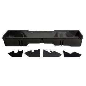 DU-HA Underseat Storage Gun Case '07-'13 Chevrolet/GMC Silverado/Sierra Extended Cab (Dark Gray)