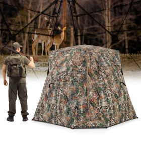 360 Degrees One Way See Through Ground Hunting Blind For Deer And Turkey Hunting