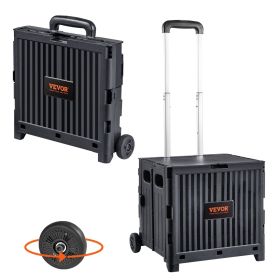 VEVOR Foldable Utility Cart, 80 lbs Load Capacity