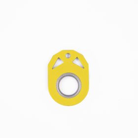 Creative Fidget Spinner Toy Keychain Hand Spinner Anti-Anxiety Toy Relieves Stress Finger Spinner Keychain Bottle Opener Kids Toy (Option: Yellow-17mm-1PC)