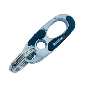 Meida Men's Car Keychain Solid Metal Waist Hanging (Option: 3752Black)