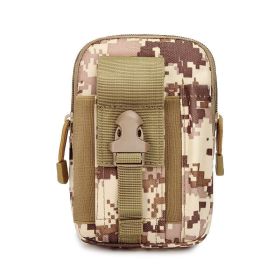 Drop Leg Bag for Men, Military Tactical Thigh Pack Pouch Multifunctional Tactical Package (Color: Coffee)