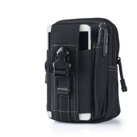 Drop Leg Bag for Men, Military Tactical Thigh Pack Pouch Multifunctional Tactical Package (Color: Black)