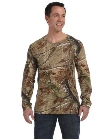 Men's Realtree Camo Long-Sleeve T-Shirt - REALTREE AP - S (Color: REALTREE AP, size: 4XL)